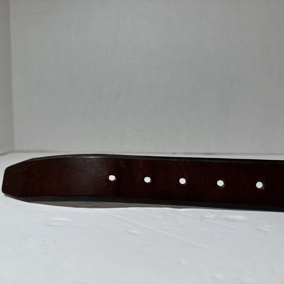 Jos. A. Bank Mens Leather Belt Brown Size 34 - Picture 9 of 9
